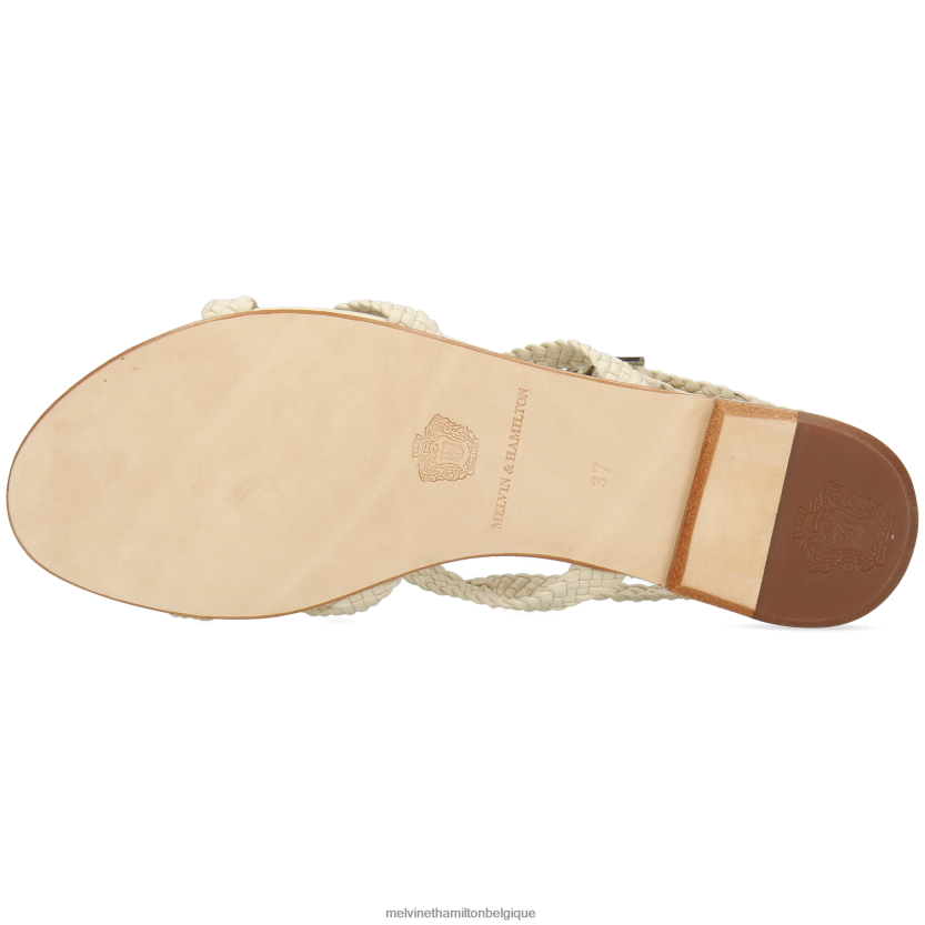 Melvin & Hamilton femmes Hanna 86 R442281928 des sandales blanc