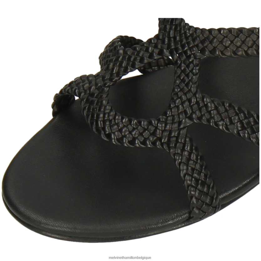 Melvin & Hamilton femmes Hanna 86 R442281946 des sandales noir