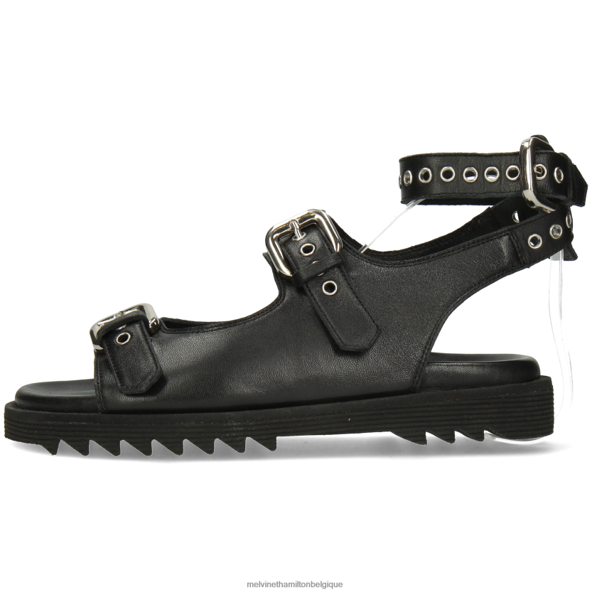 Melvin & Hamilton femmes Wilma 37 R442281935 des sandales noir