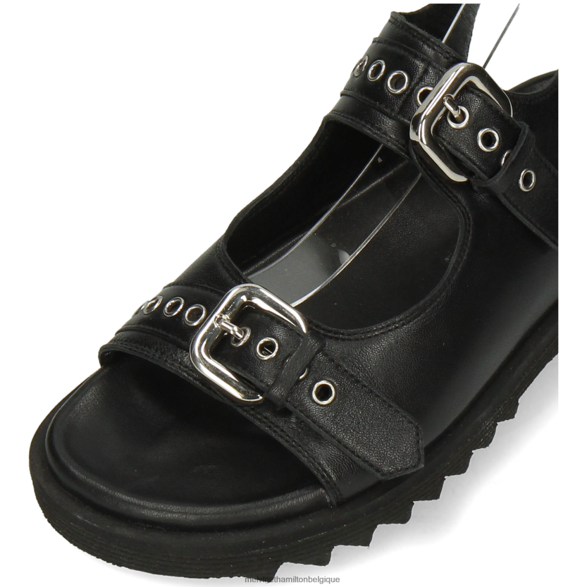 Melvin & Hamilton femmes Wilma 37 R442281935 des sandales noir