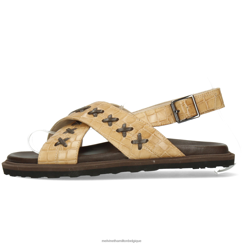 Melvin & Hamilton femmes Wilma 39 R442281920 des sandales beige