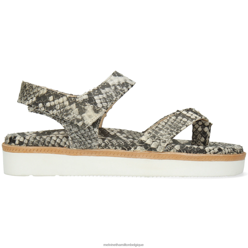 Melvin & Hamilton femmes Wilma 7 R442281932 des sandales gris