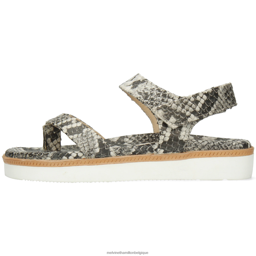 Melvin & Hamilton femmes Wilma 7 R442281932 des sandales gris