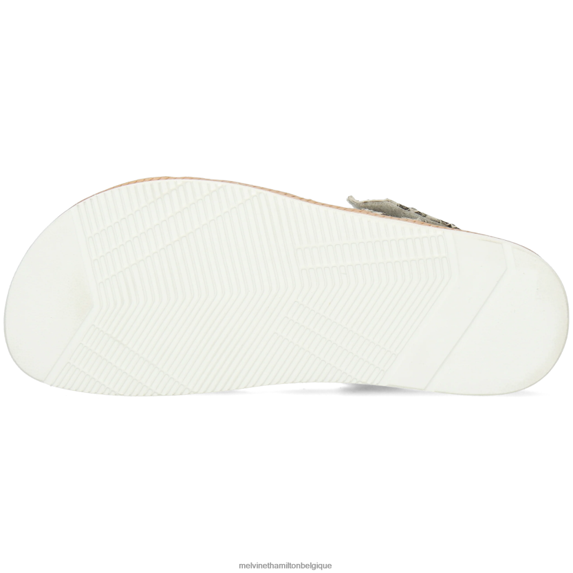Melvin & Hamilton femmes Wilma 7 R442281932 des sandales gris