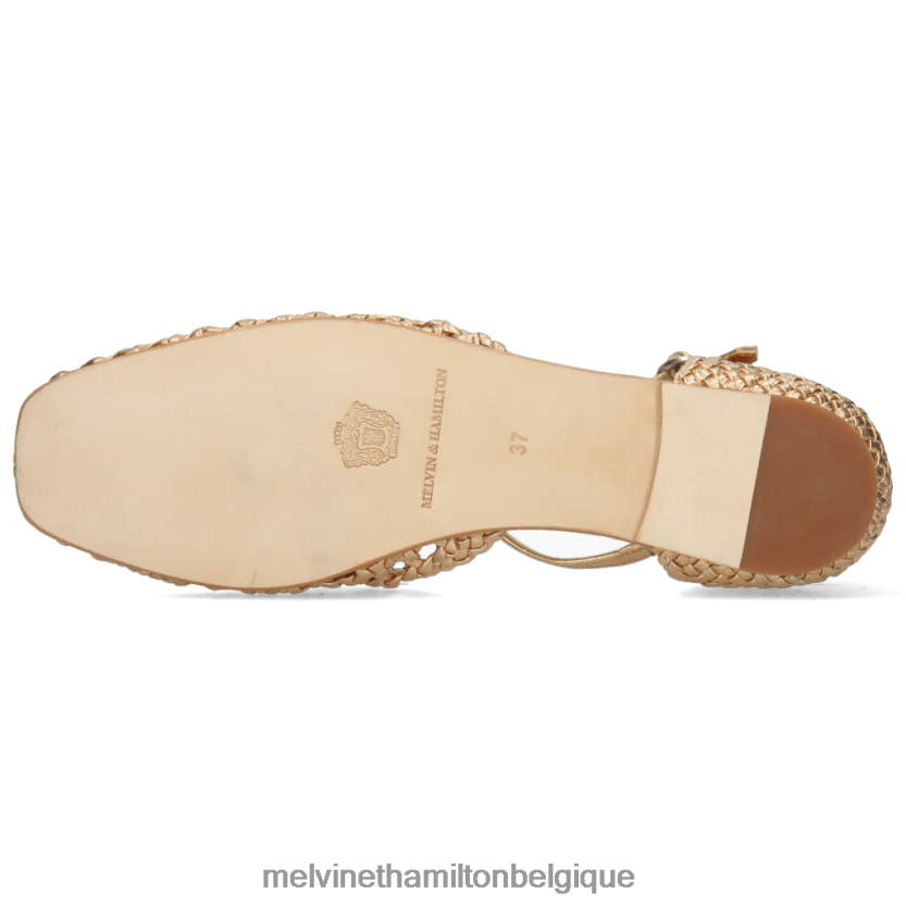 Melvin & Hamilton femmes mélly 9 R442281923 des sandales bronze
