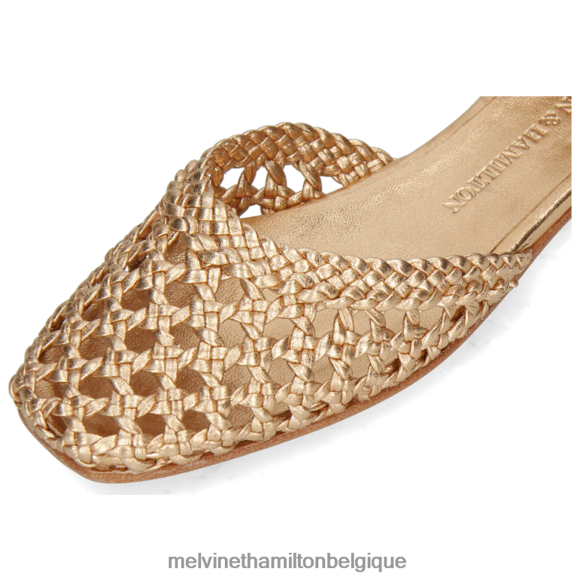 Melvin & Hamilton femmes mélly 9 R442281923 des sandales bronze