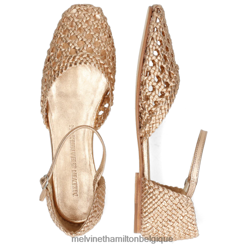 Melvin & Hamilton femmes mélly 9 R442281923 des sandales bronze