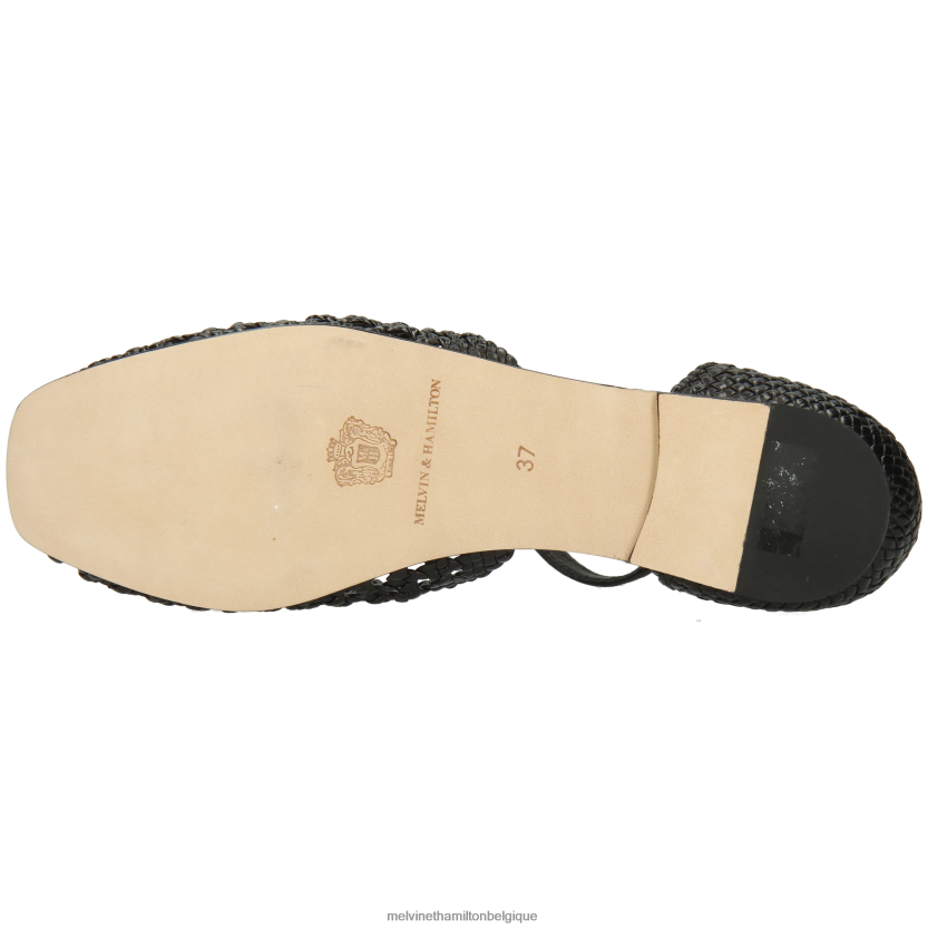 Melvin & Hamilton femmes mélly 9 R442281937 des sandales noir