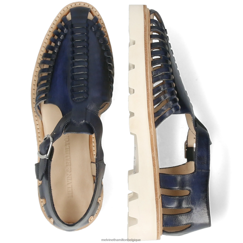 Melvin & Hamilton femmes molly 17 R442281941 des sandales bleu