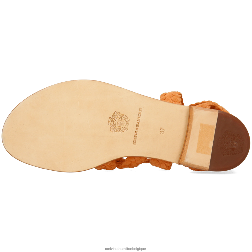 Melvin & Hamilton femmes sandra 11 R442281906 des sandales orange