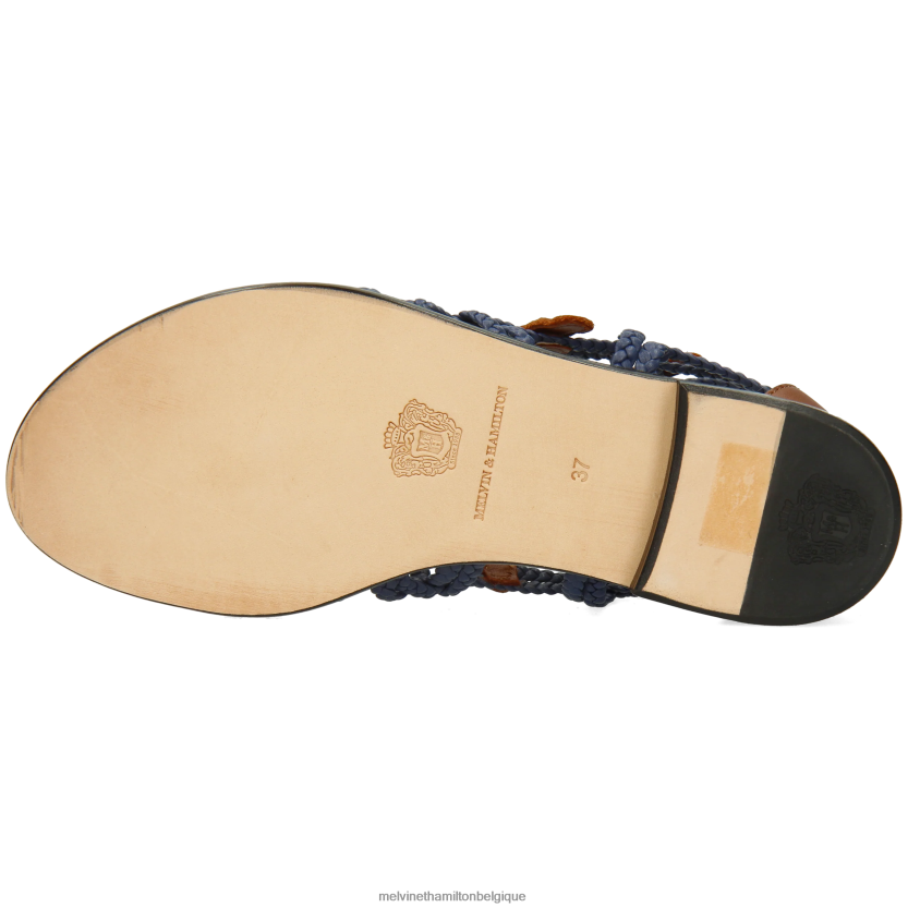 Melvin & Hamilton femmes sandra 48 R442281903 des sandales bleu