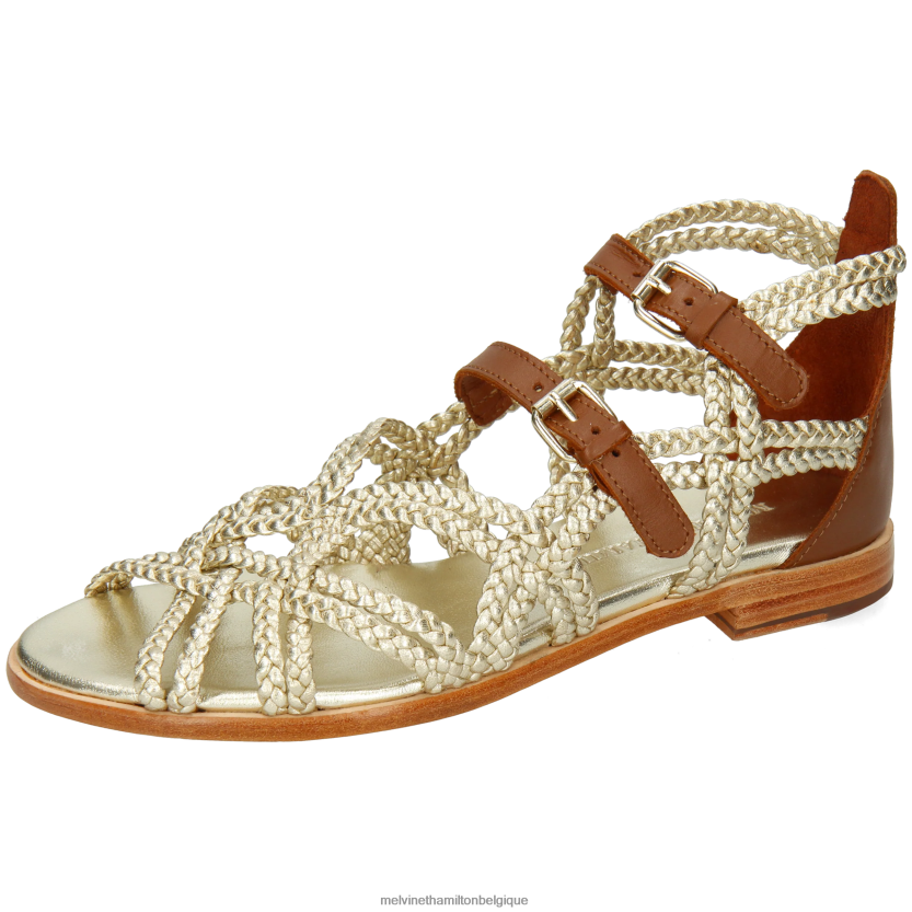 Melvin & Hamilton femmes sandra 48 R442281908 des sandales argent