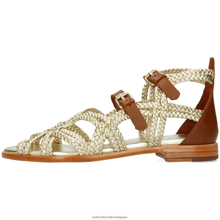 Melvin & Hamilton femmes sandra 48 R442281908 des sandales argent