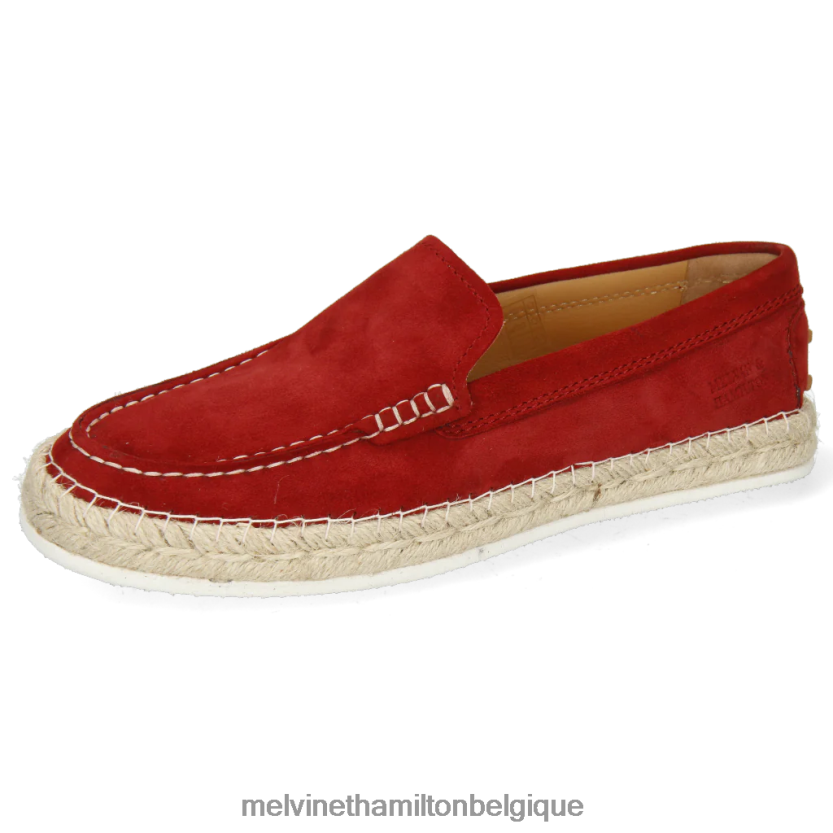 Melvin & Hamilton femmes Caroline 13 R442281881 espadrilles rouge