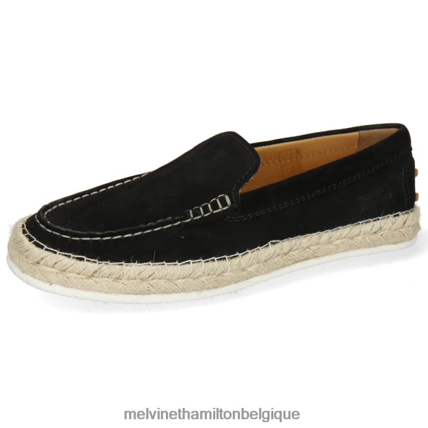 Melvin & Hamilton femmes Caroline 13 R442281884 espadrilles noir