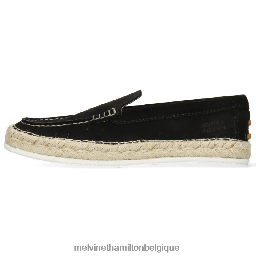 Melvin & Hamilton femmes Caroline 13 R442281884 espadrilles noir