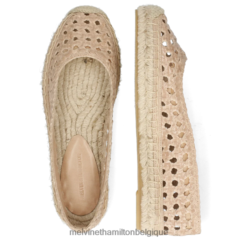 Melvin & Hamilton femmes bree 1 R442281886 espadrilles beige