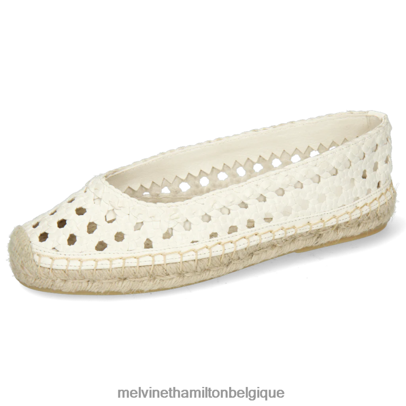 Melvin & Hamilton femmes bree 1 R442281887 espadrilles blanc