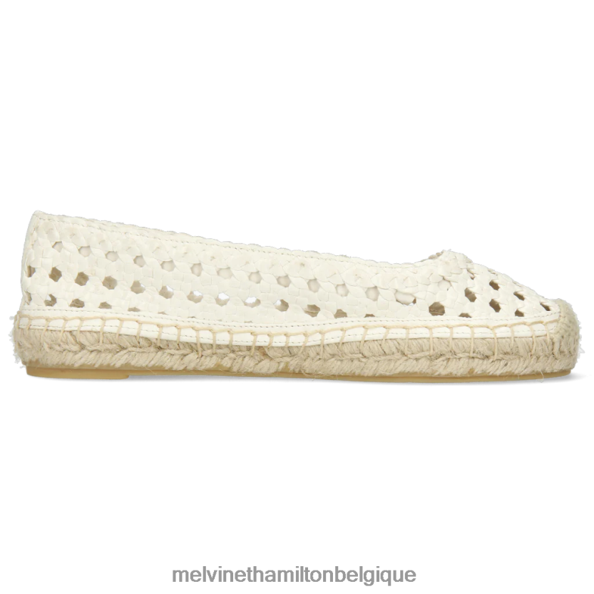 Melvin & Hamilton femmes bree 1 R442281887 espadrilles blanc