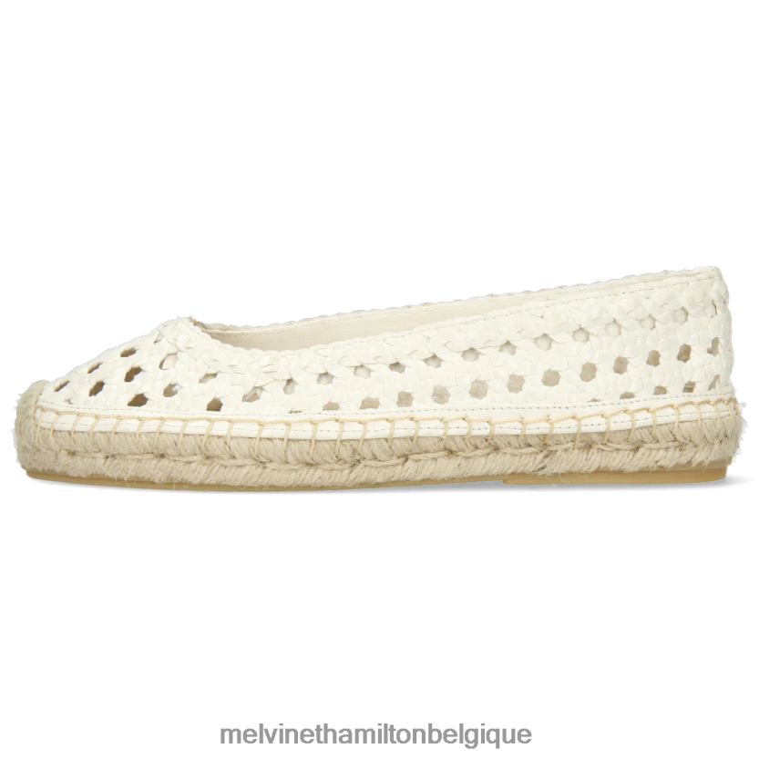 Melvin & Hamilton femmes bree 1 R442281887 espadrilles blanc