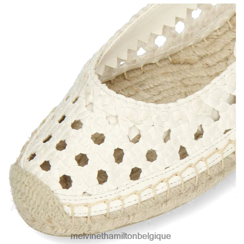 Melvin & Hamilton femmes bree 1 R442281887 espadrilles blanc