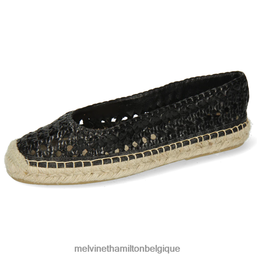 Melvin & Hamilton femmes bree 1 R442281888 espadrilles noir