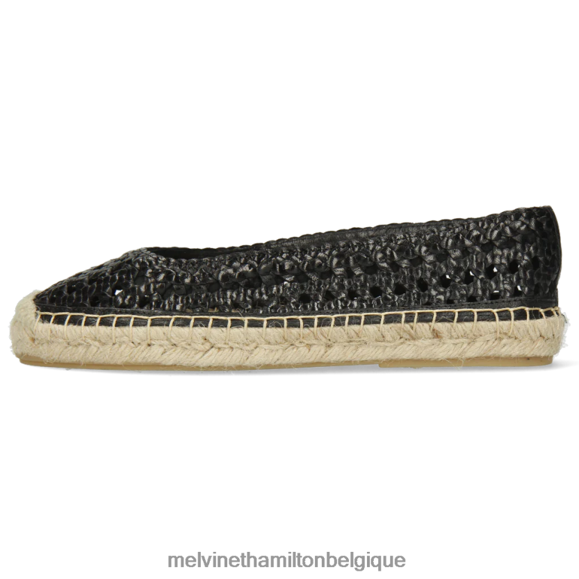 Melvin & Hamilton femmes bree 1 R442281888 espadrilles noir