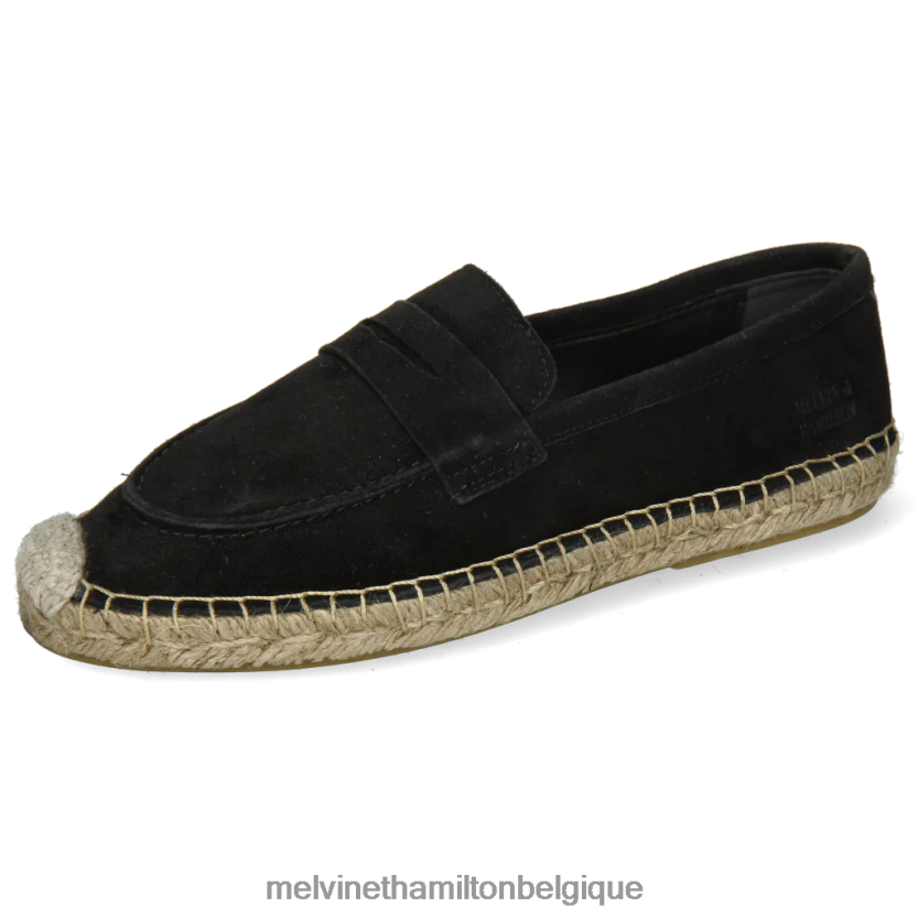 Melvin & Hamilton femmes bree 2 R442281880 espadrilles noir