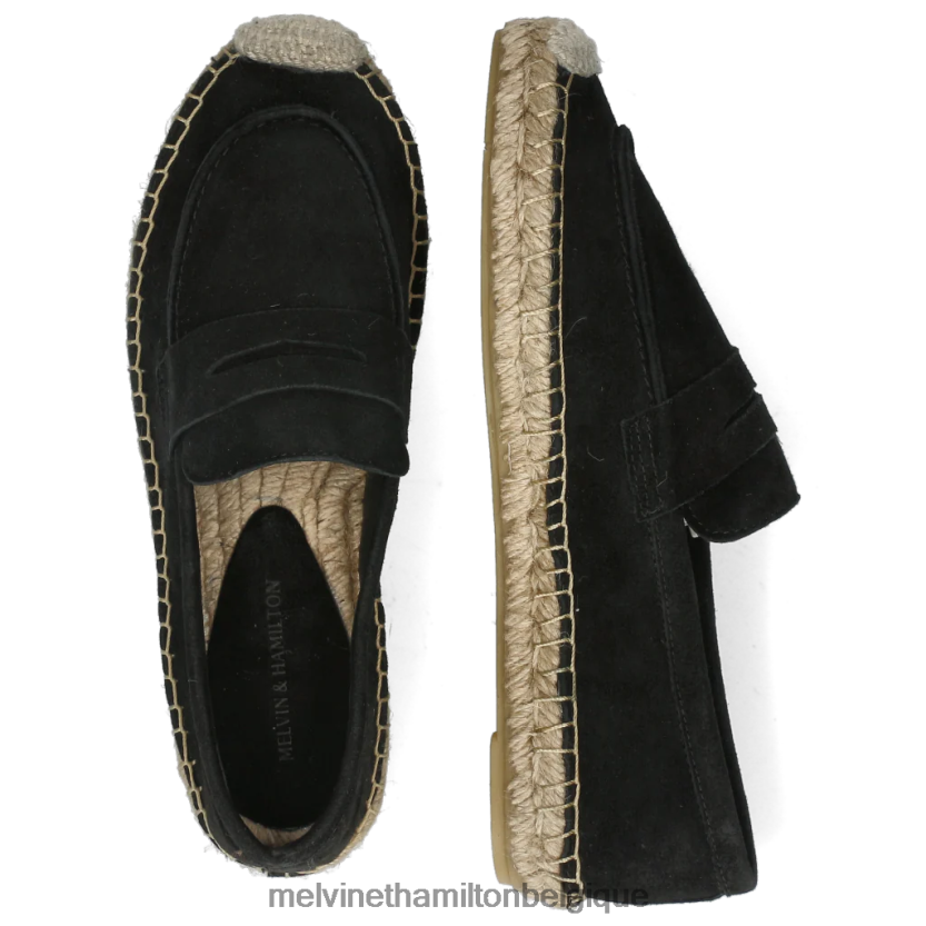 Melvin & Hamilton femmes bree 2 R442281880 espadrilles noir