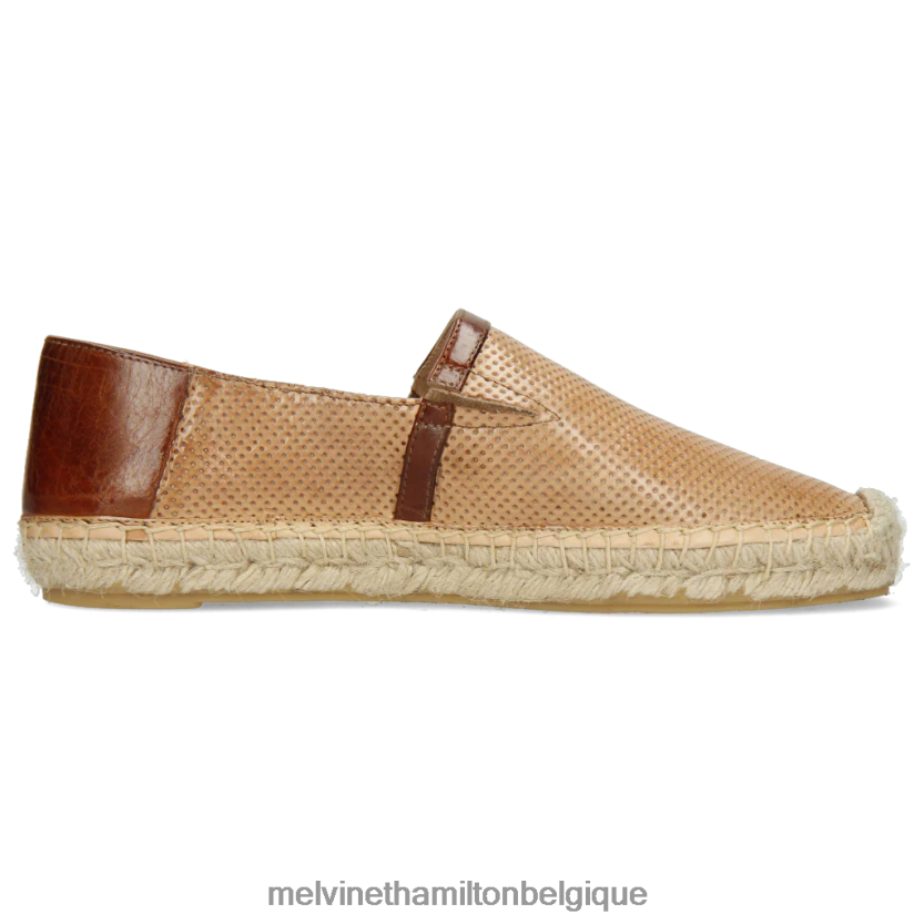 Melvin & Hamilton femmes bree 3 R442281890 espadrilles brun clair