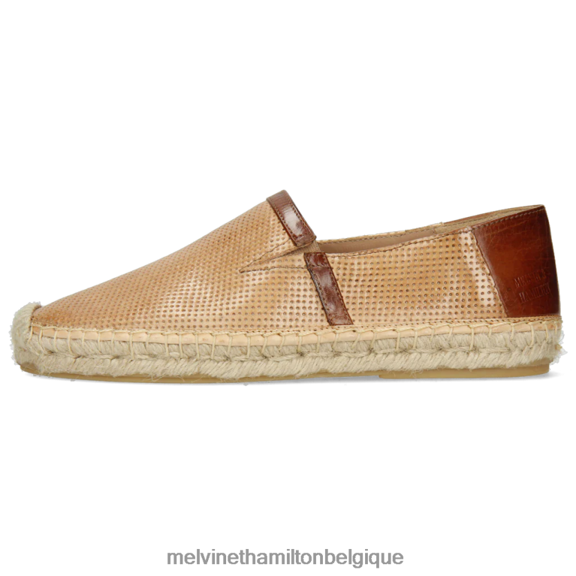 Melvin & Hamilton femmes bree 3 R442281890 espadrilles brun clair