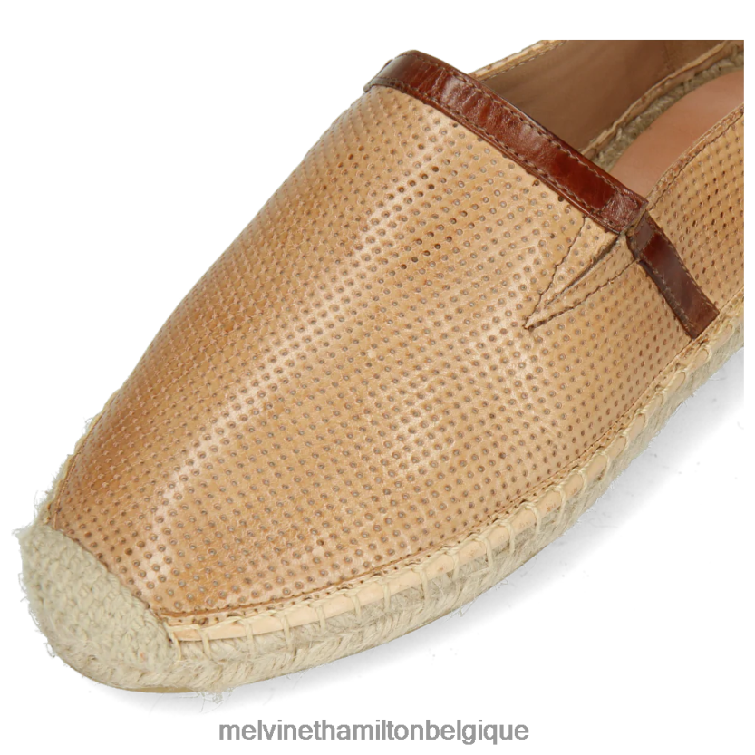 Melvin & Hamilton femmes bree 3 R442281890 espadrilles brun clair