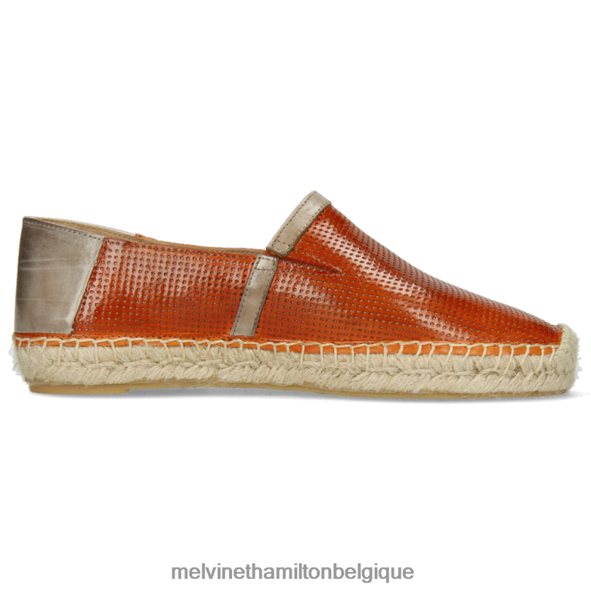 Melvin & Hamilton femmes bree 3 R442281891 espadrilles orange