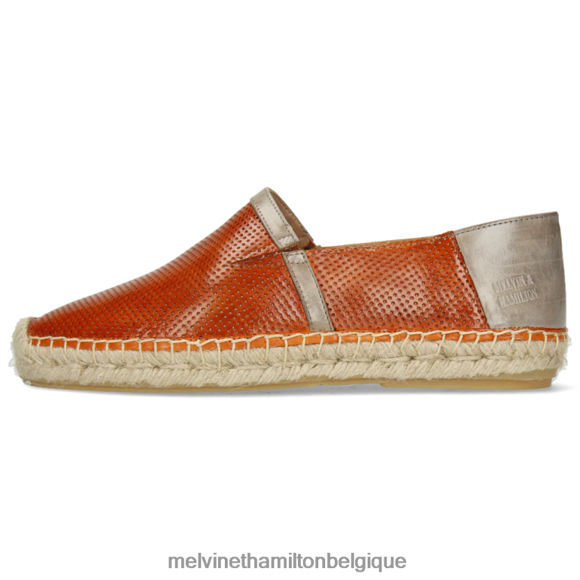 Melvin & Hamilton femmes bree 3 R442281891 espadrilles orange