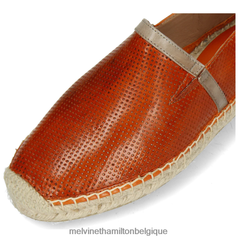 Melvin & Hamilton femmes bree 3 R442281891 espadrilles orange