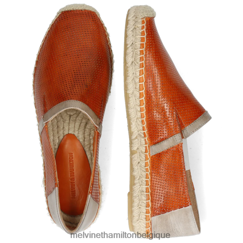 Melvin & Hamilton femmes bree 3 R442281891 espadrilles orange