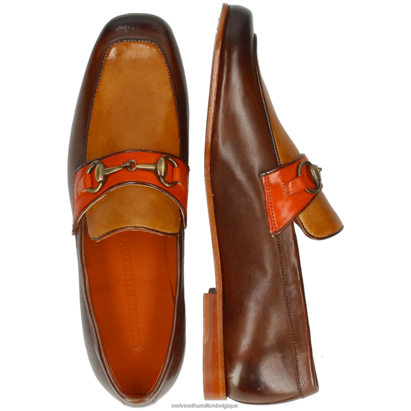 Melvin & Hamilton femmes Bridgette 2 R442281328 flâneurs brun