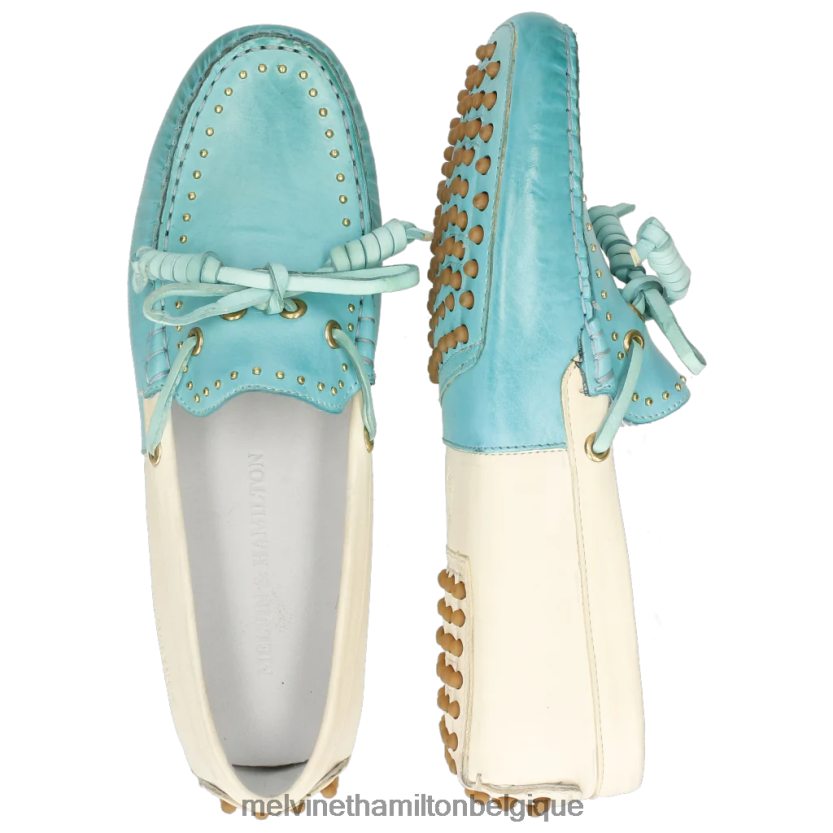 Melvin & Hamilton femmes Caroline 8 R442281449 flâneurs turquoise