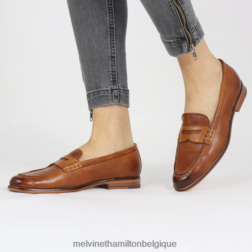 Melvin & Hamilton femmes Mia 1 R442281472 flâneurs brun