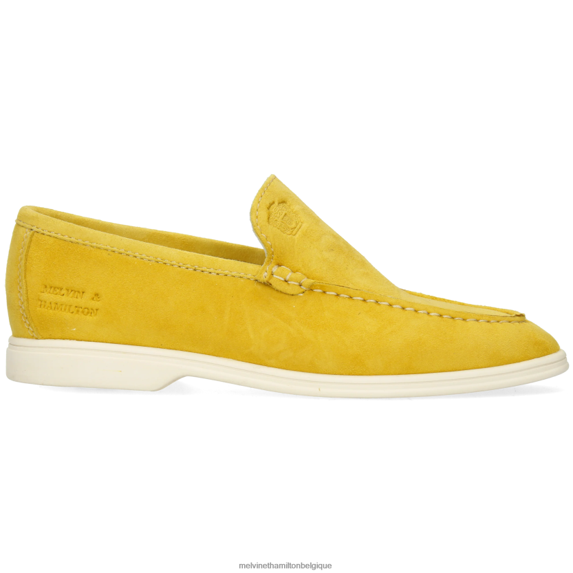 Melvin & Hamilton femmes adley 1 R442281334 flâneurs jaune