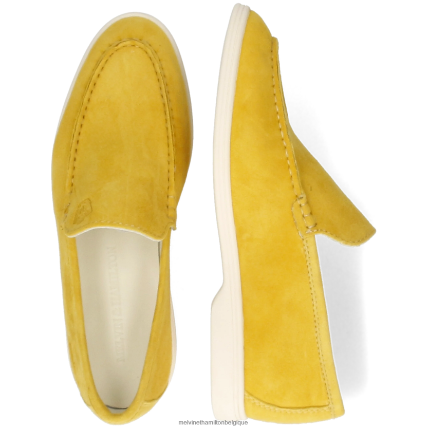 Melvin & Hamilton femmes adley 1 R442281334 flâneurs jaune