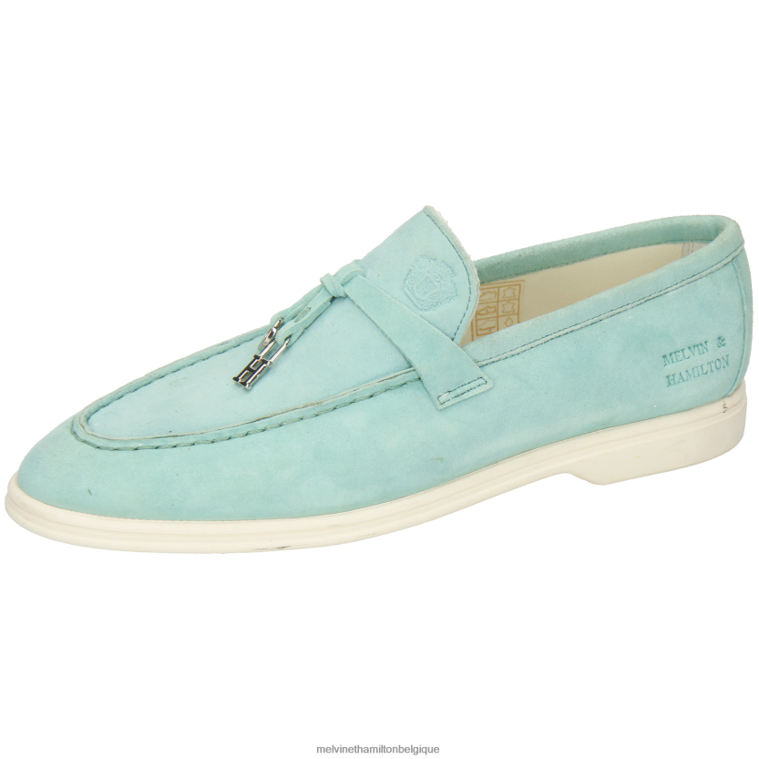 Melvin & Hamilton femmes adley 3 R442281337 flâneurs turquoise