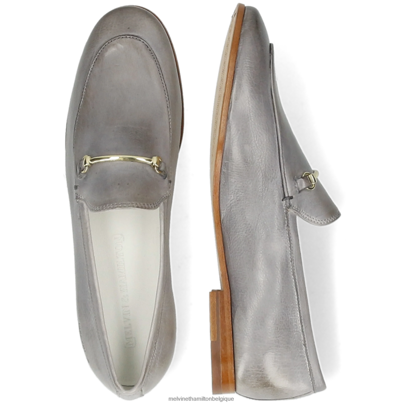 Melvin & Hamilton femmes écarlate 22 R442281416 flâneurs gris