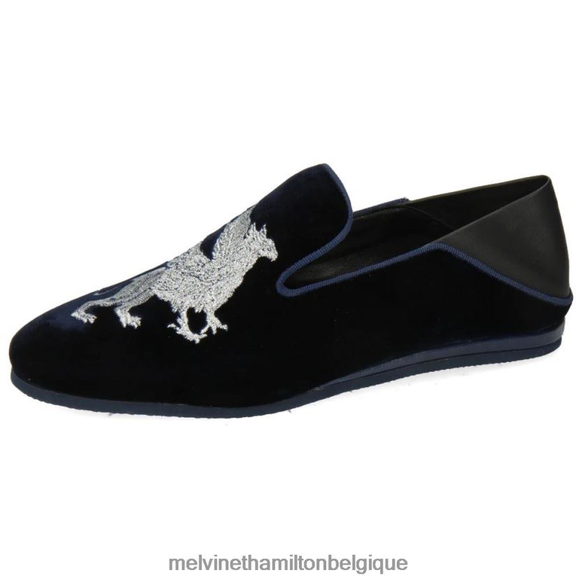Melvin & Hamilton femmes écarlate 37 R442281433 flâneurs bleu