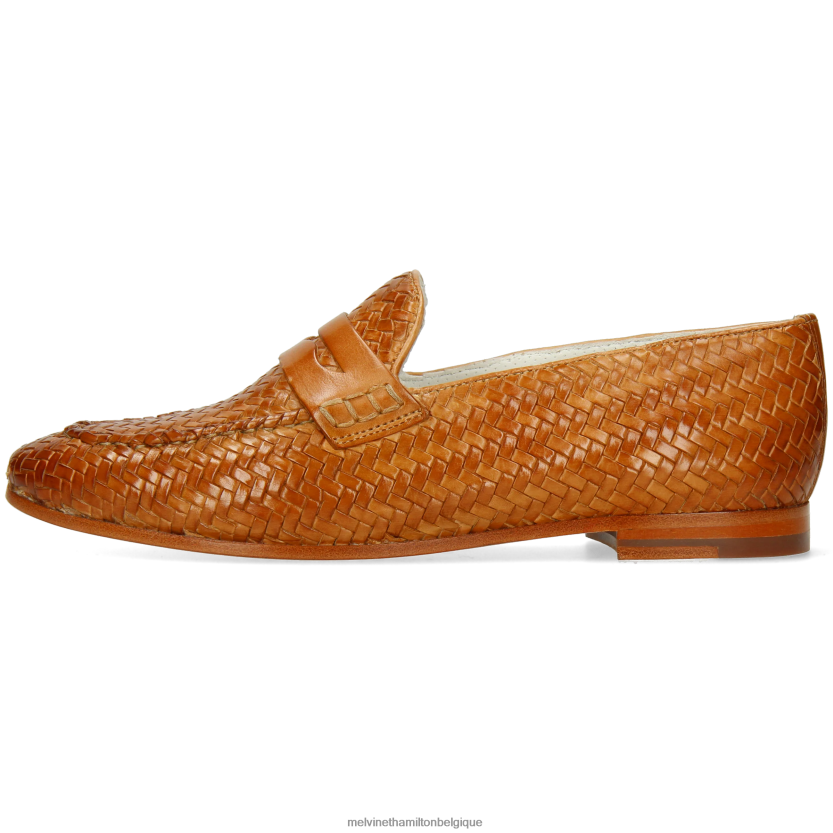 Melvin & Hamilton femmes écarlate 52 R442281378 flâneurs brun