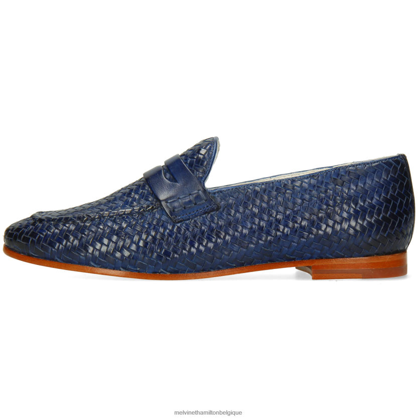 Melvin & Hamilton femmes écarlate 52 R442281402 flâneurs bleu