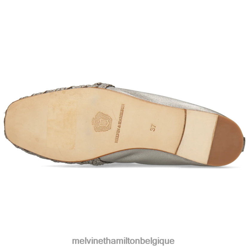 Melvin & Hamilton femmes doux 7 R442281469 flâneurs argent