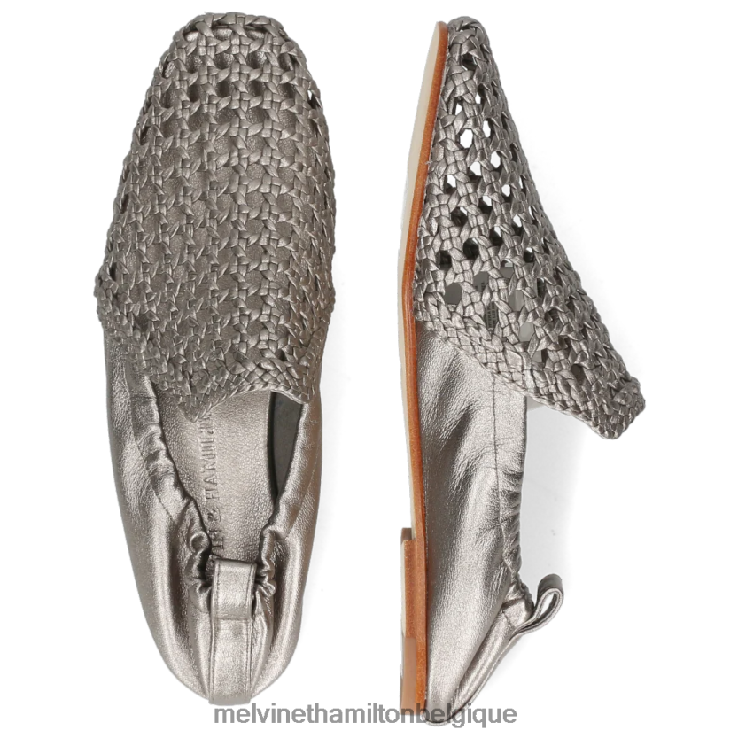 Melvin & Hamilton femmes doux 7 R442281469 flâneurs argent