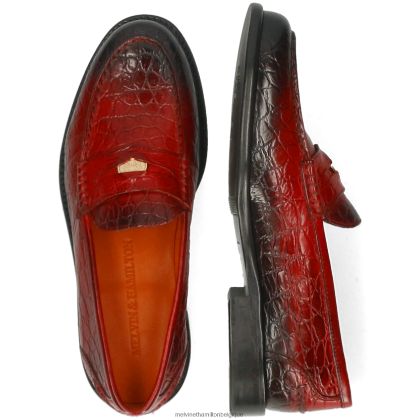 Melvin & Hamilton femmes gianna 3 R442281318 flâneurs rouge