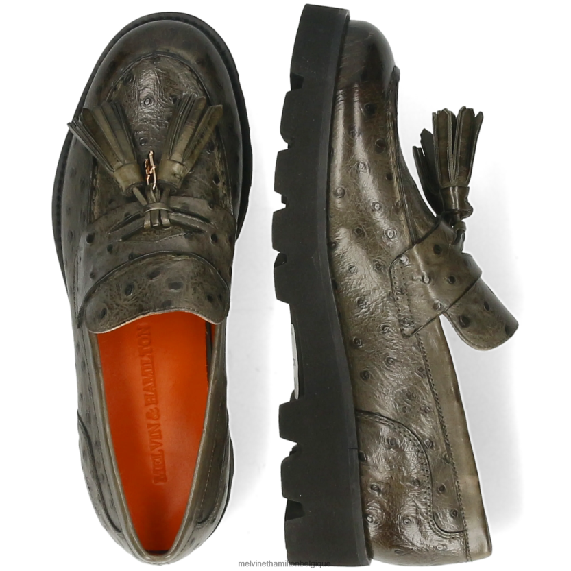 Melvin & Hamilton femmes jade 44 R442281315 flâneurs vert